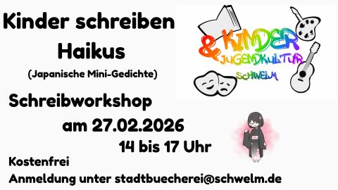 Ankündigung Haikus schreiben